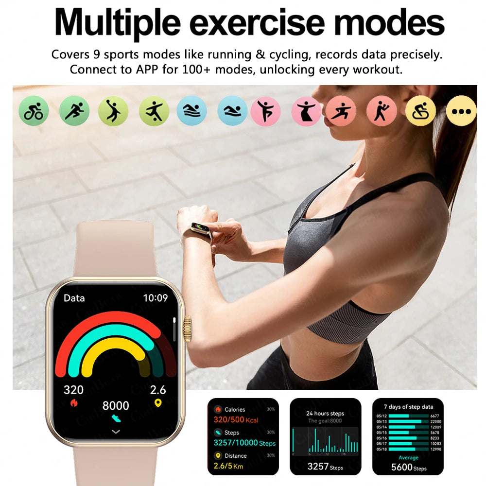 Sports Smartwatch Full Touch AI Call Watch