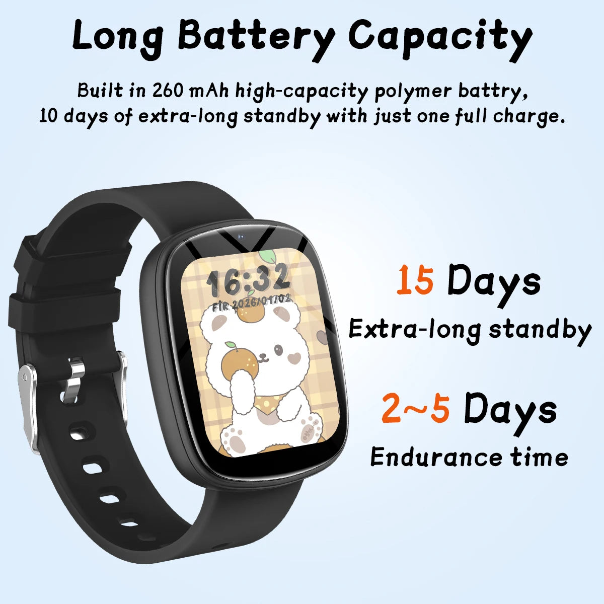 Kids Smart Touch Screen Camera Watch