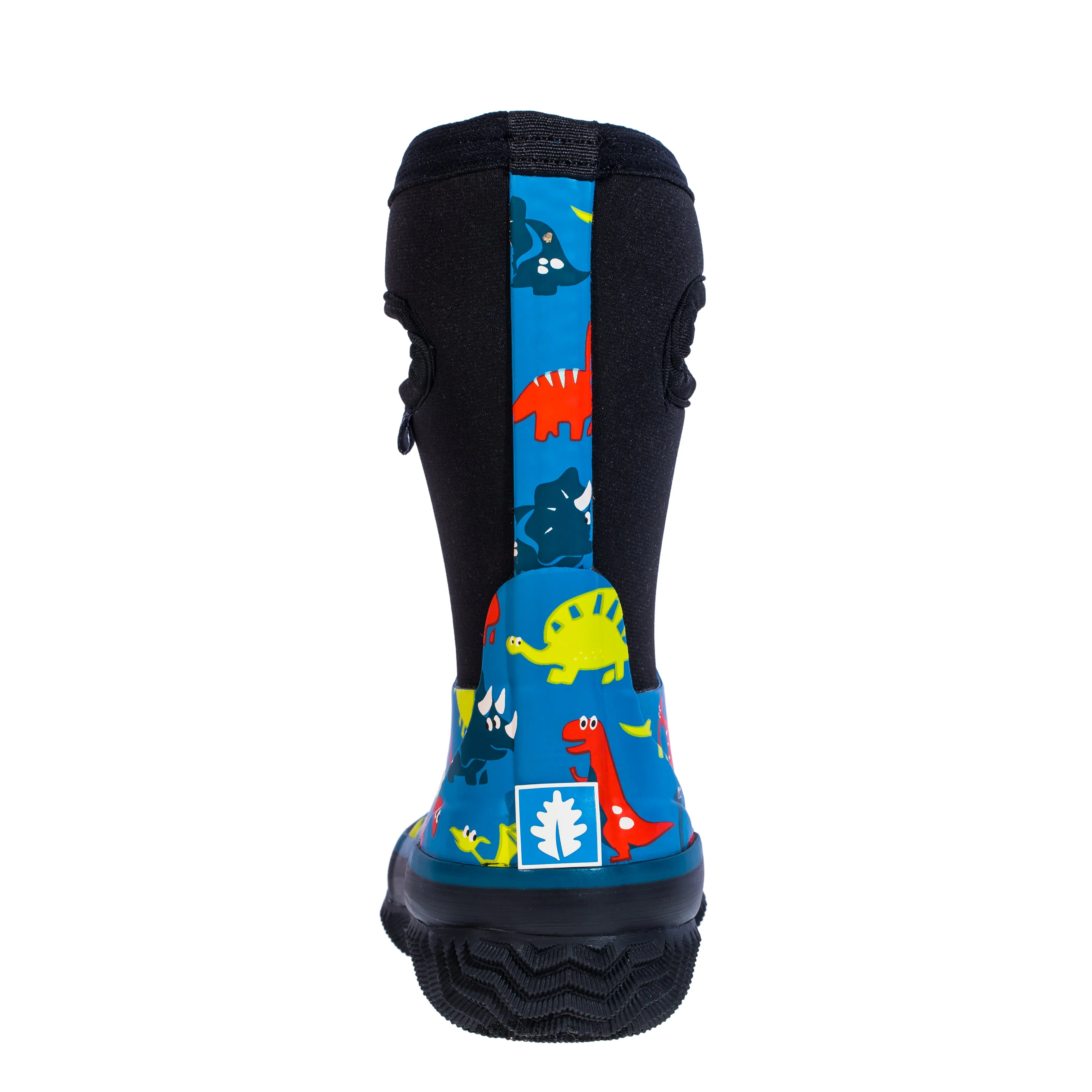 Blue Dinosaurs Neoprene Rain/Snow Boots