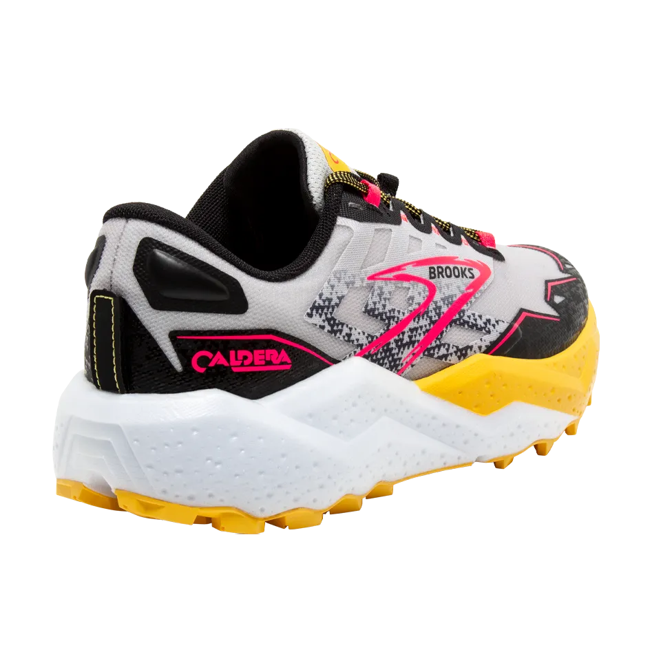 Brooks Women's Caldera 7 Lunar Rock/Lemon Chrome/Black