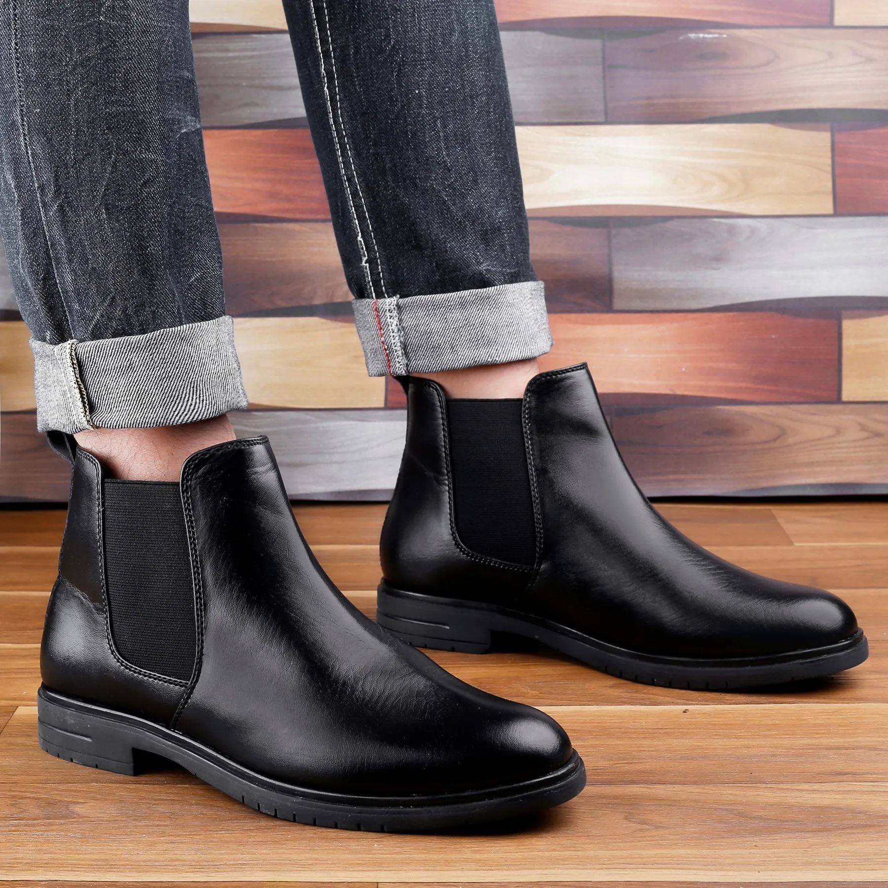 Bxxy's Men's Stylish Chelsea Boots