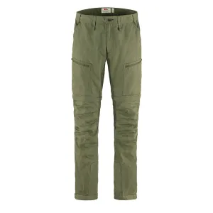 Fjallraven Abisko Lite Trekking Zip-Off Regular Trousers Green-Laurel Green