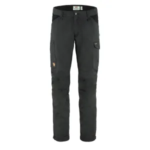 Fjallraven Kaipak Trousers Reg Leg Dark Grey / Black