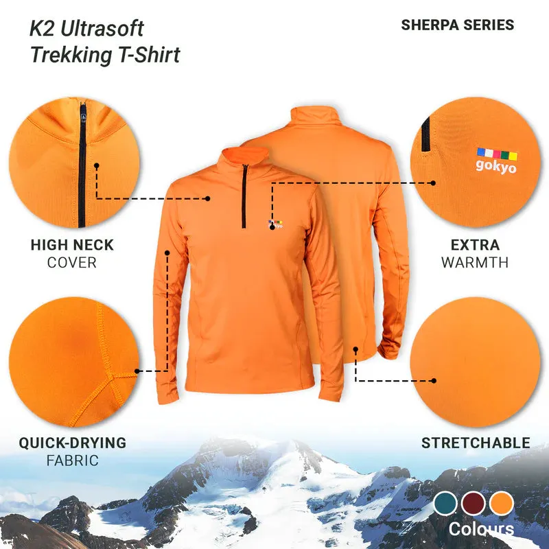 Gokyo K2 Ultrasoft Sherpa Series Trekking T-Shirt