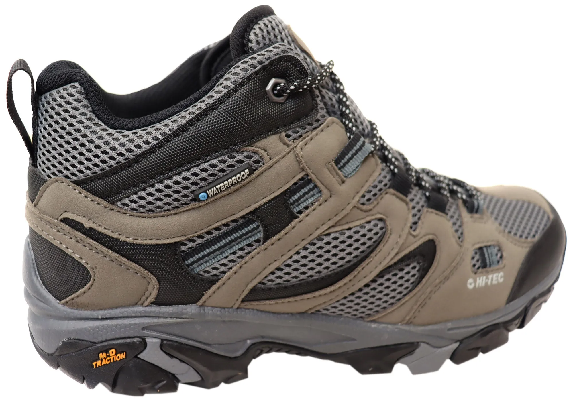 Hi Tec Mens Comfortable Ravus Vent Mid Waterproof Hiking Boots