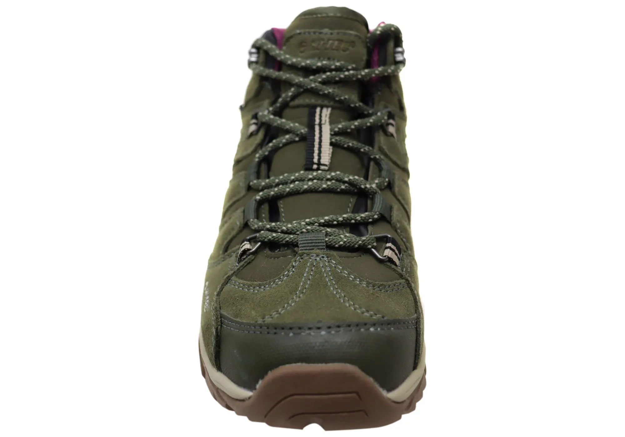 Hi Tec Womens Comfortable Ravus Adventure Mid Waterproof Hiking Boots