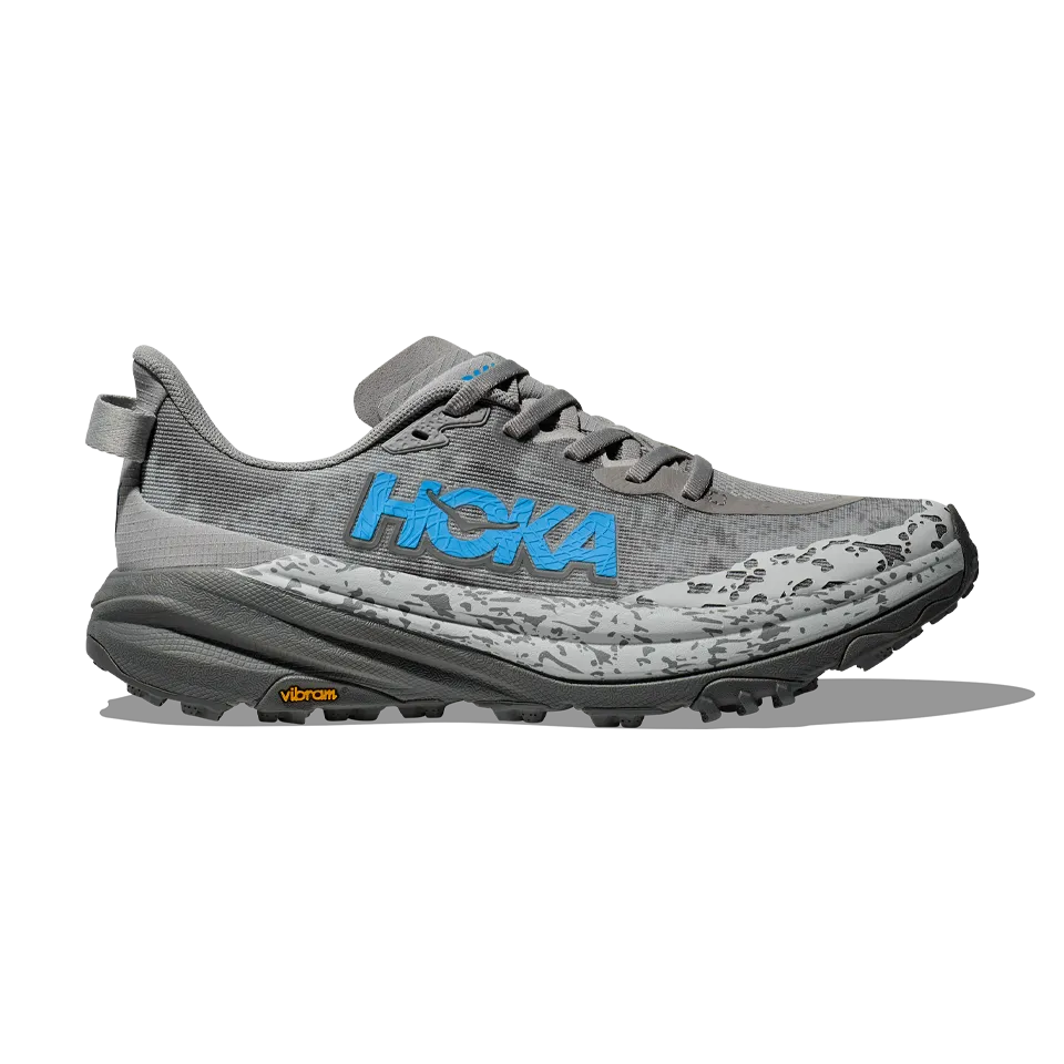 HOKA Women's Speedgoat 6 Wide Stellar Grey/Asteroid