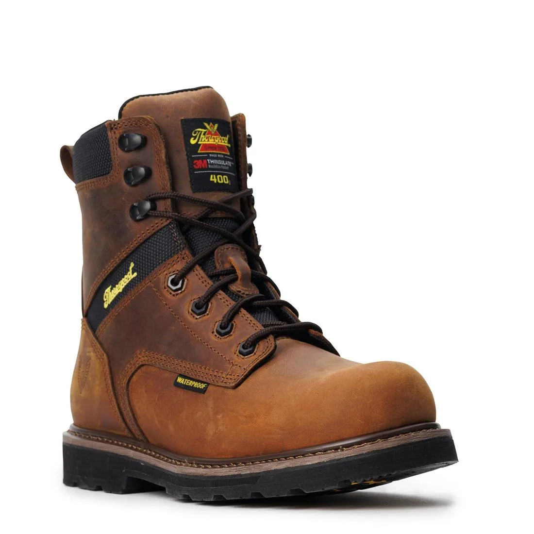 Jobsite Series 8" Composite Toe Insulated Waterproof Boot Crazy Horse