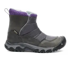 Keen Hoodoo III Low Zip Ankle Boot (Women) - Earl Grey/Purple Plumeria