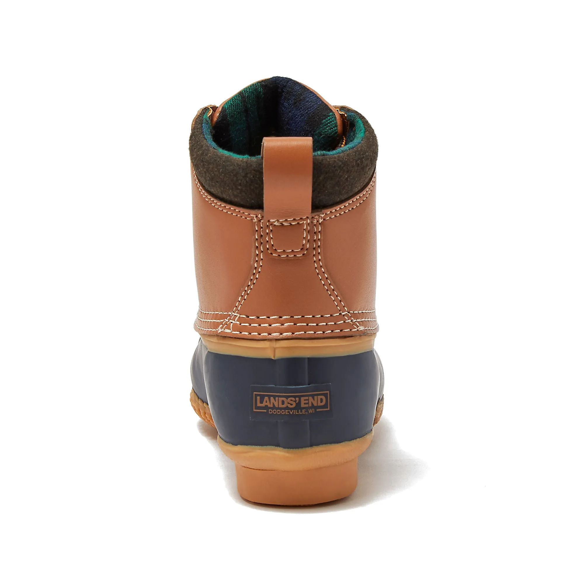 Lands' End Women's Insulated Duck Boots Hazelnut