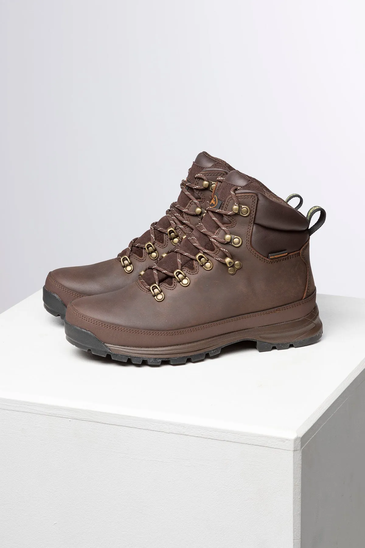 Men's Brown Walking Boots - Aike