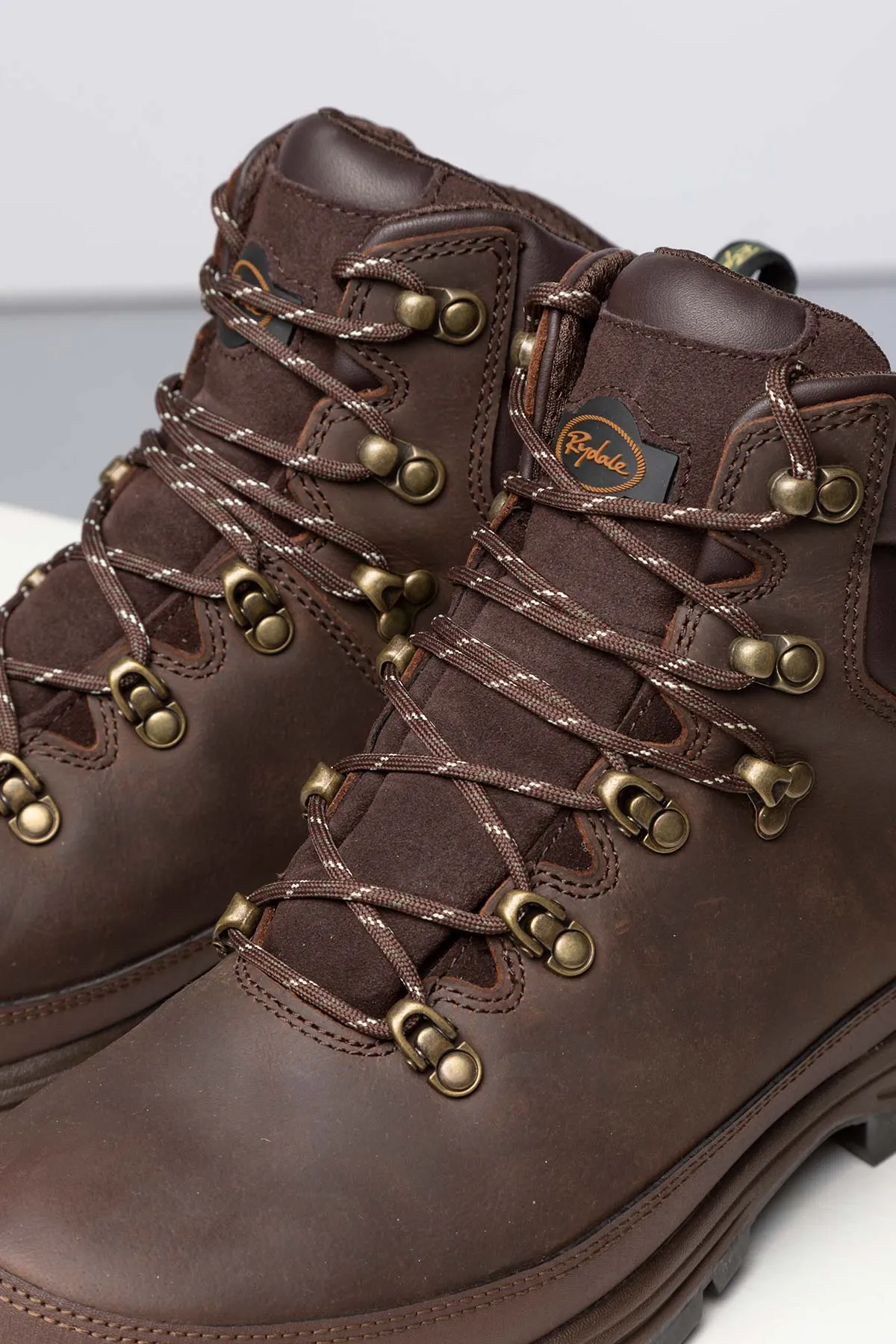 Men's Brown Walking Boots - Aike