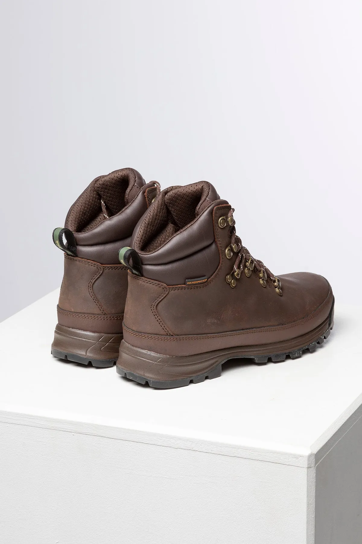 Men's Brown Walking Boots - Aike