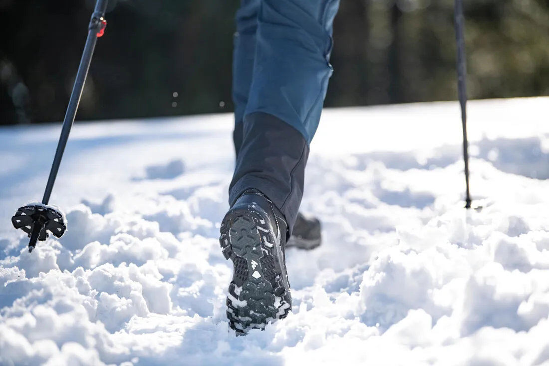 Men’s Warm and Waterproof Hiking Boots - SH500 mountain MID