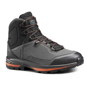 MEN'S WATERPROOF HIGH TREKKING BOOTS - MT100 - TEX