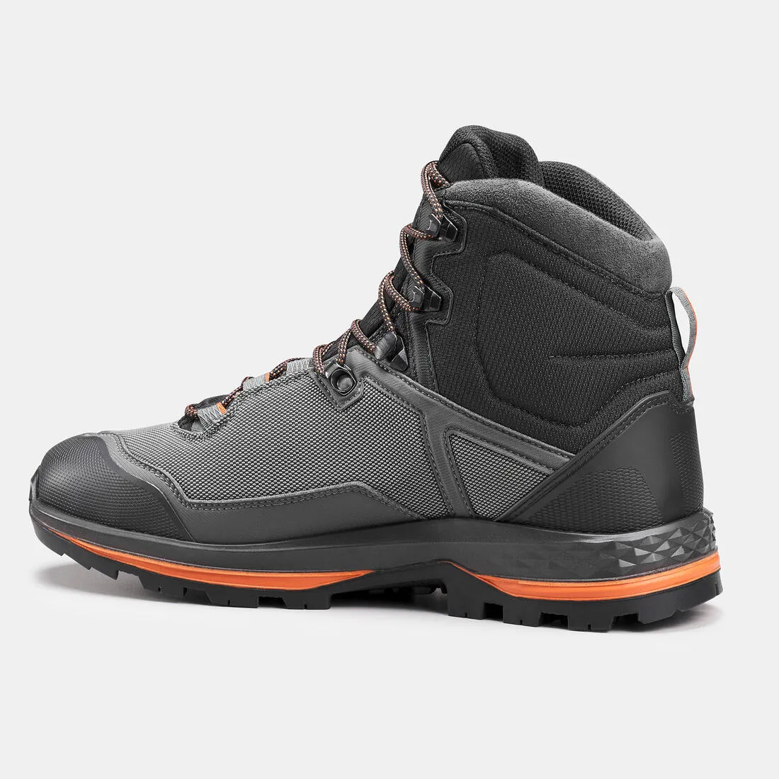 MEN'S WATERPROOF HIGH TREKKING BOOTS - MT100 - TEX