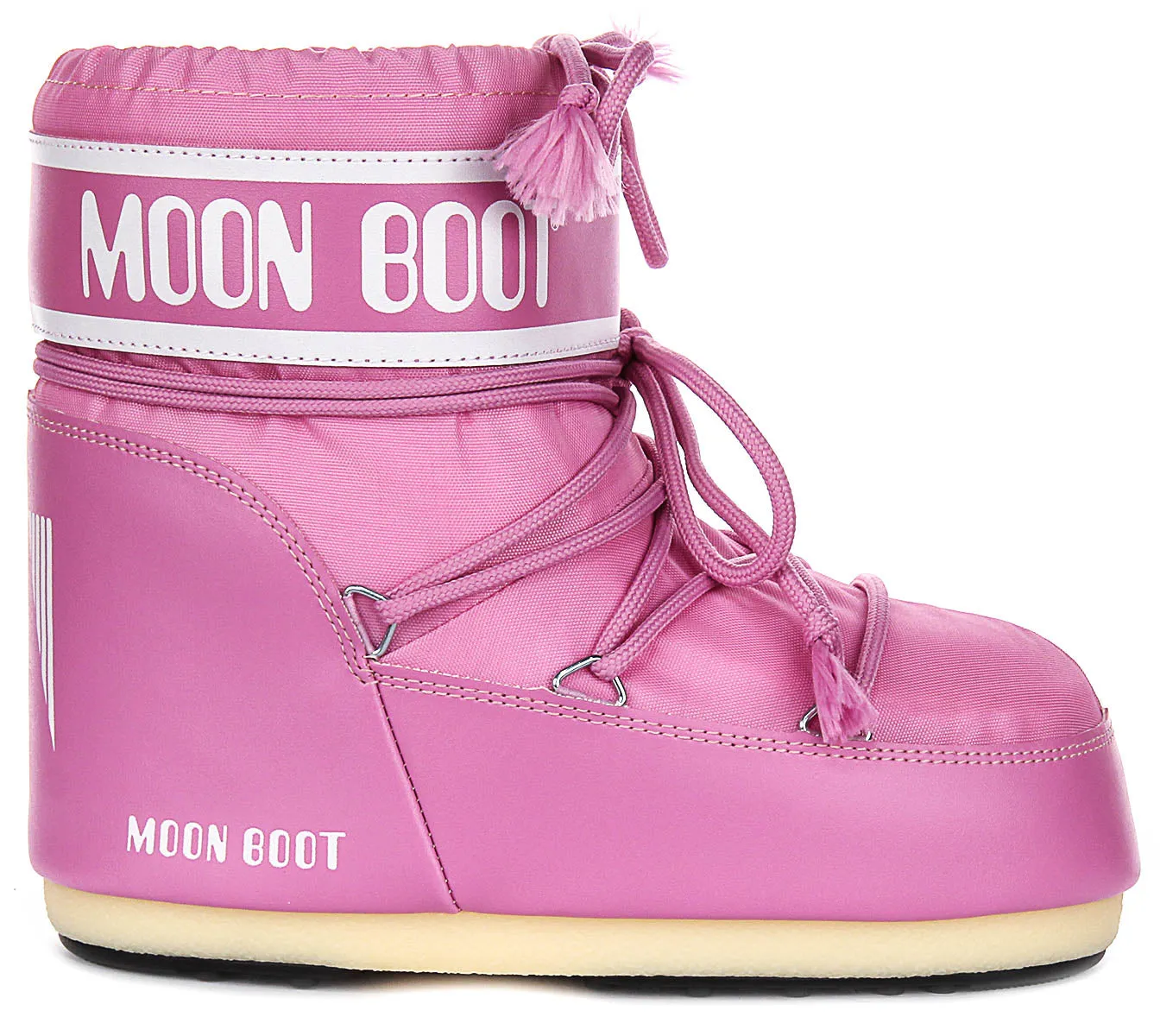 Moon Boot Icon Low Nylon In Pink For Women