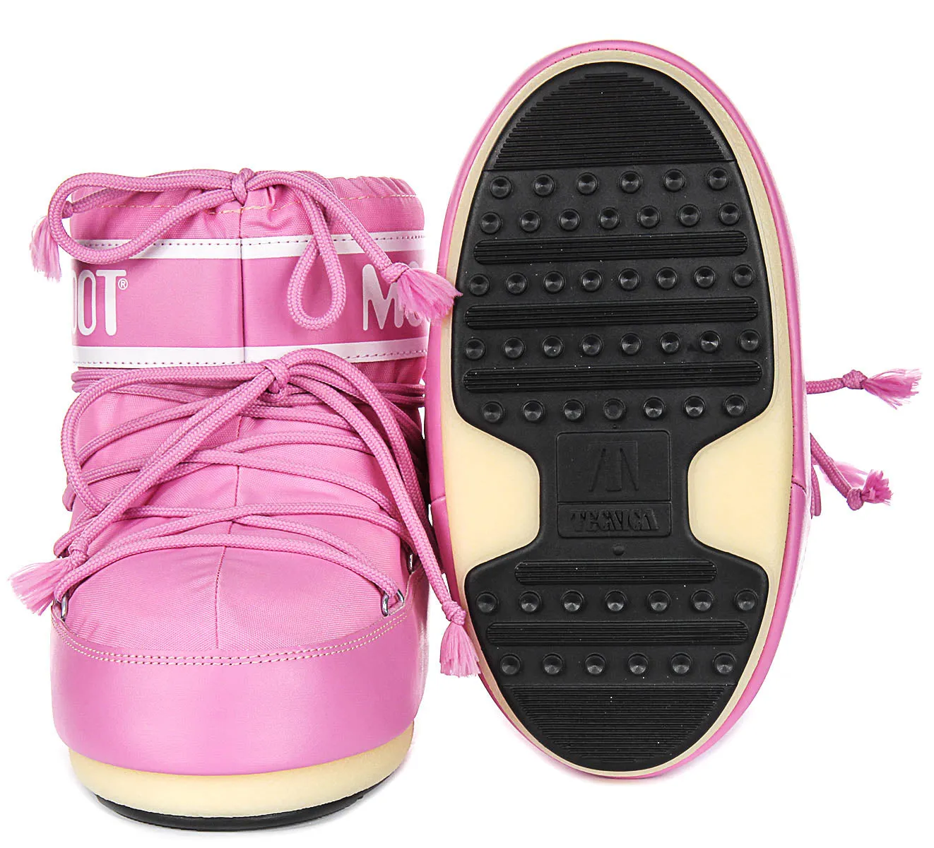 Moon Boot Icon Low Nylon In Pink For Women