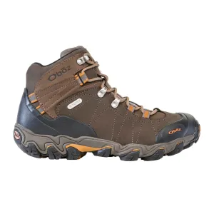 Oboz Bridger Mid B-DRY Hiking Boot (Men) - Sudan