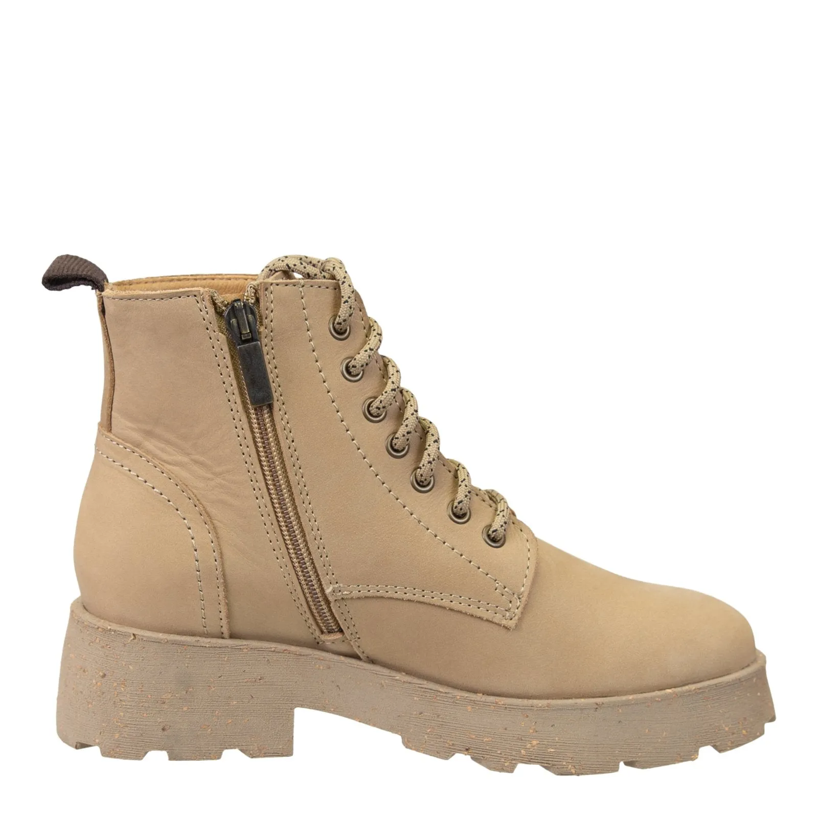 OTBT: IMMERSE in BEIGE Heeled Cold Weather Boots