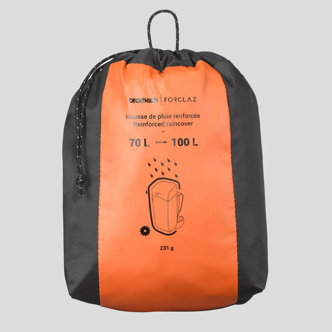 Reinforced Backpack Rain Cover 70/100L