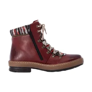 Rieker Women's Felicitas Boots - Wine FINAL SALE