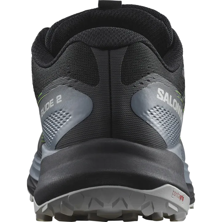 Salomon Ultra Glide 2 Shoes (Men's) Black / Flint Stone / Green Gecko