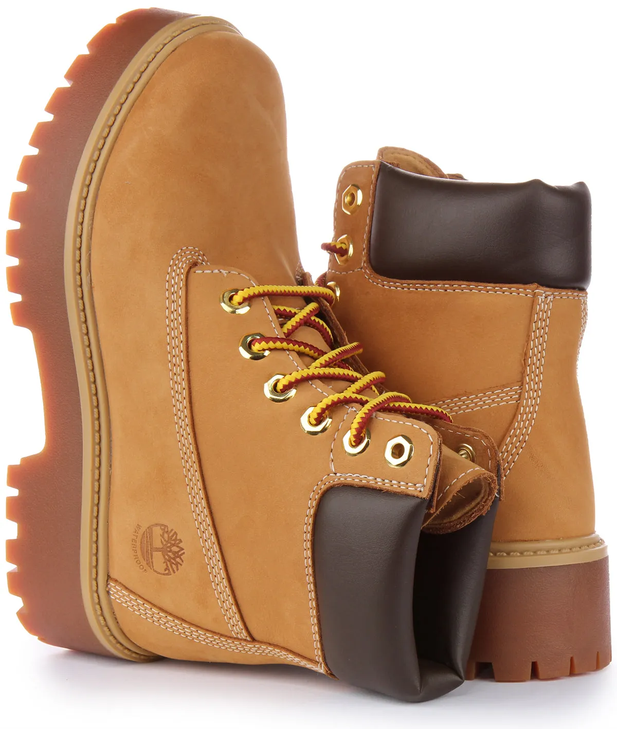 Timberland A5RJD 6 inch Platform In Wheat For Women