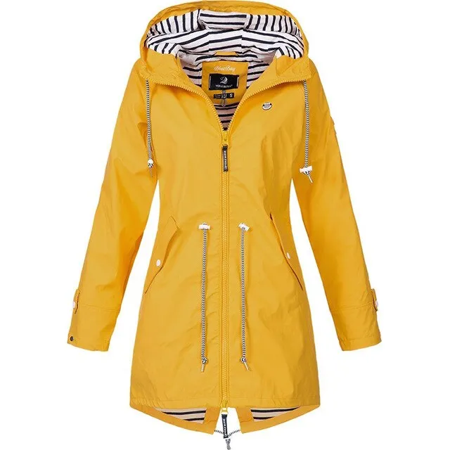 Women Raincoat Waterproof Outdoor Jacket